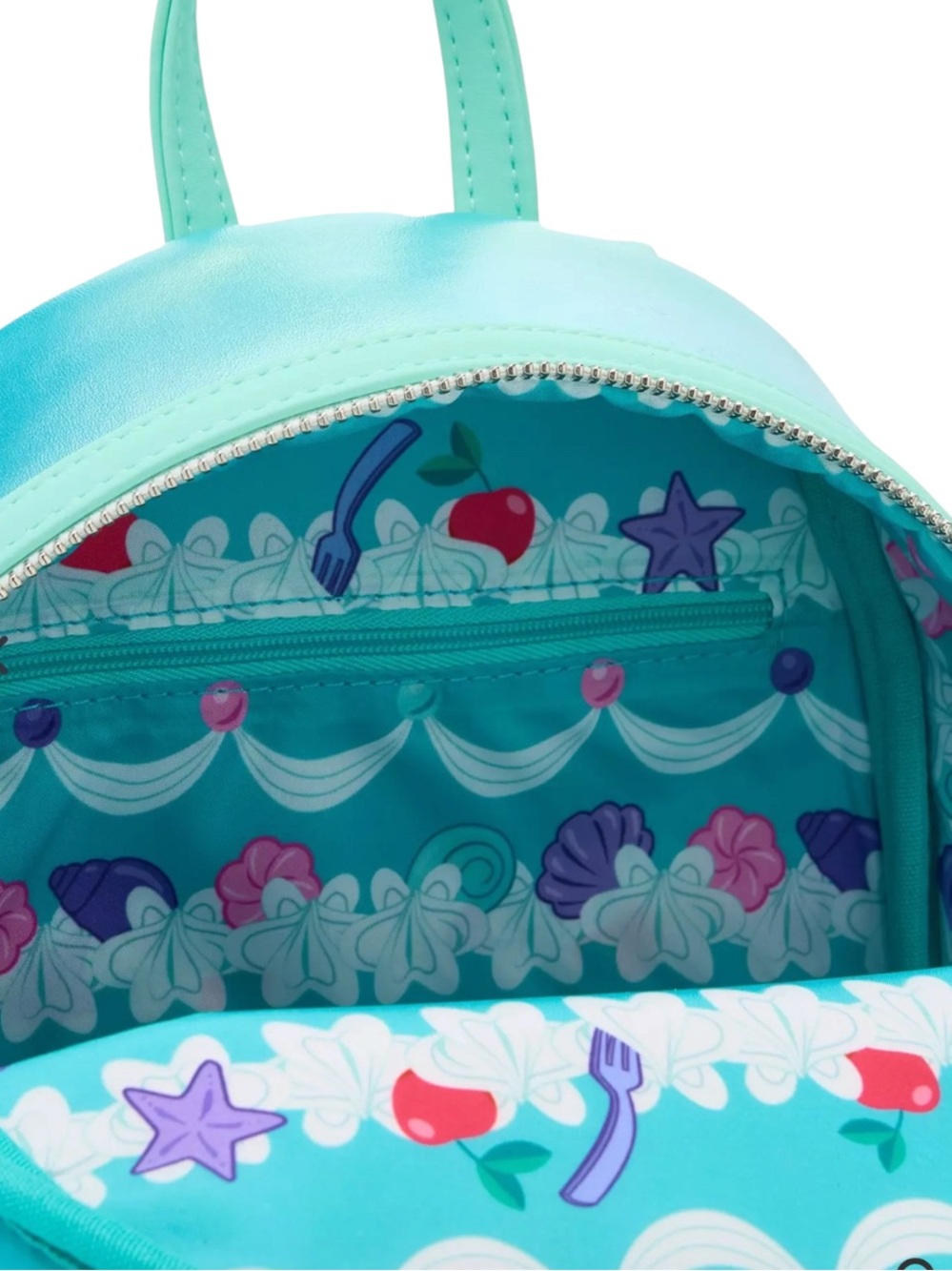 Loungefly Disney The Little Mermaid Ariel Cake Mini Backpack - Picture 4 of 4